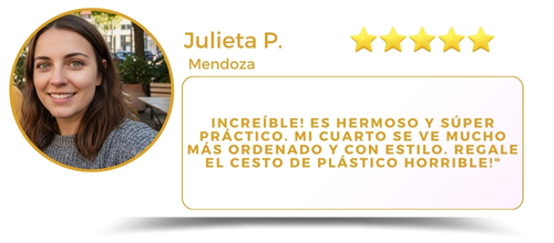 Testimonio de clienta Carolina F. sobre la organización familiar.